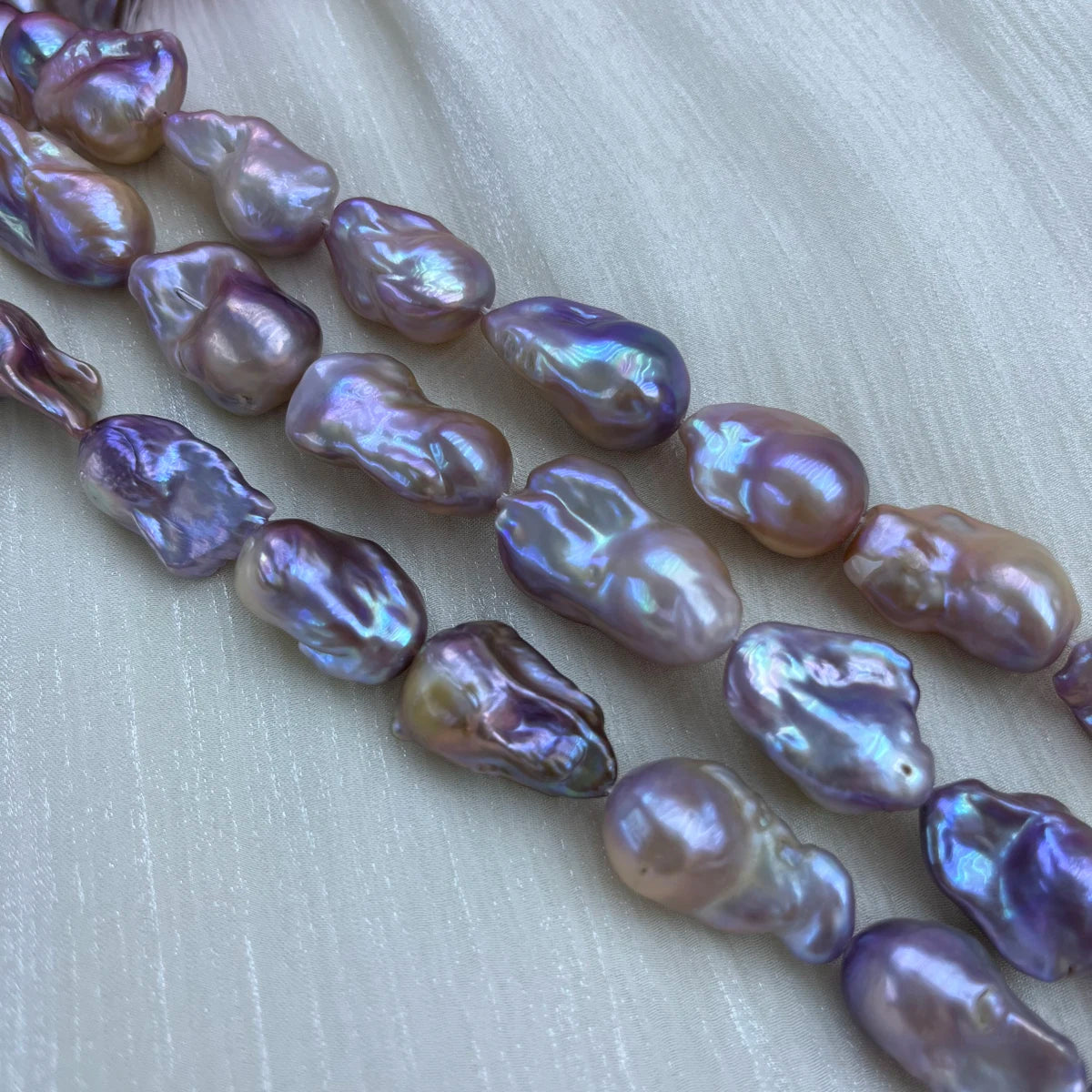 Purple Pearl Tail Beads-ToShay.org