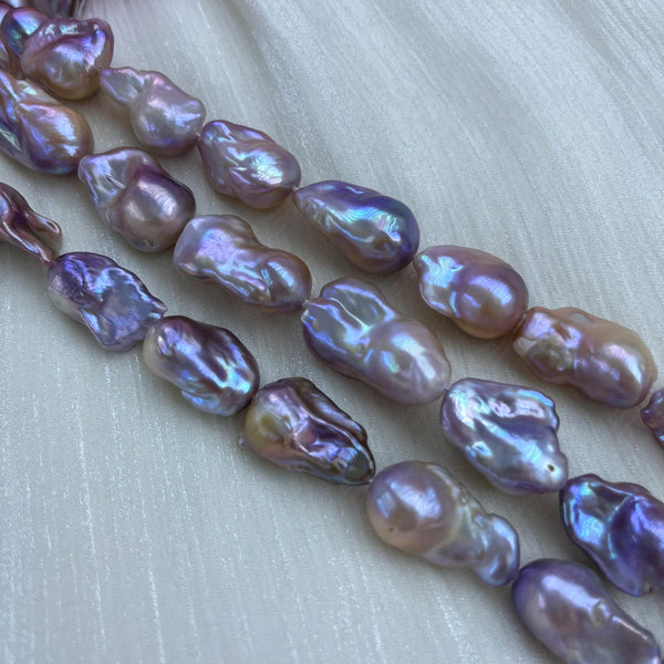 Purple Pearl Tail Beads-ToShay.org