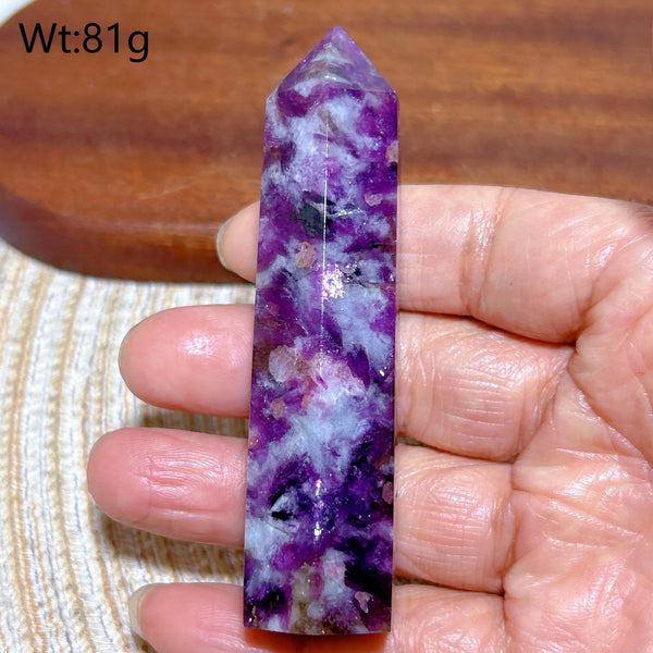 Purple Lepidolite Point-ToShay.org