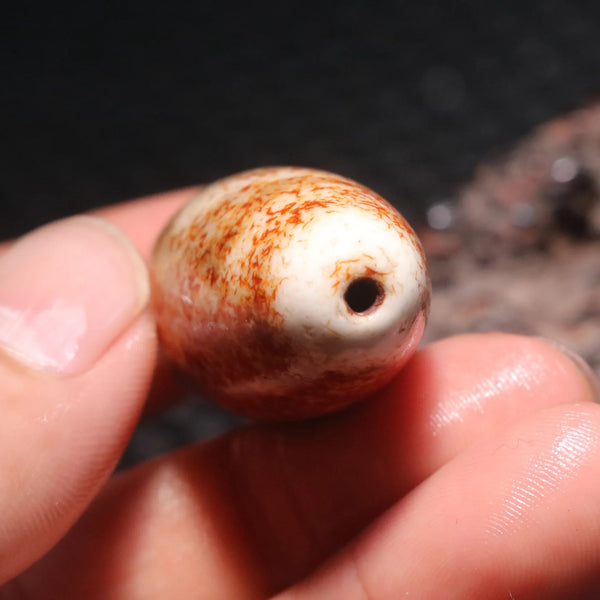 Tibetan Agate Eyes Dzi-ToShay.org
