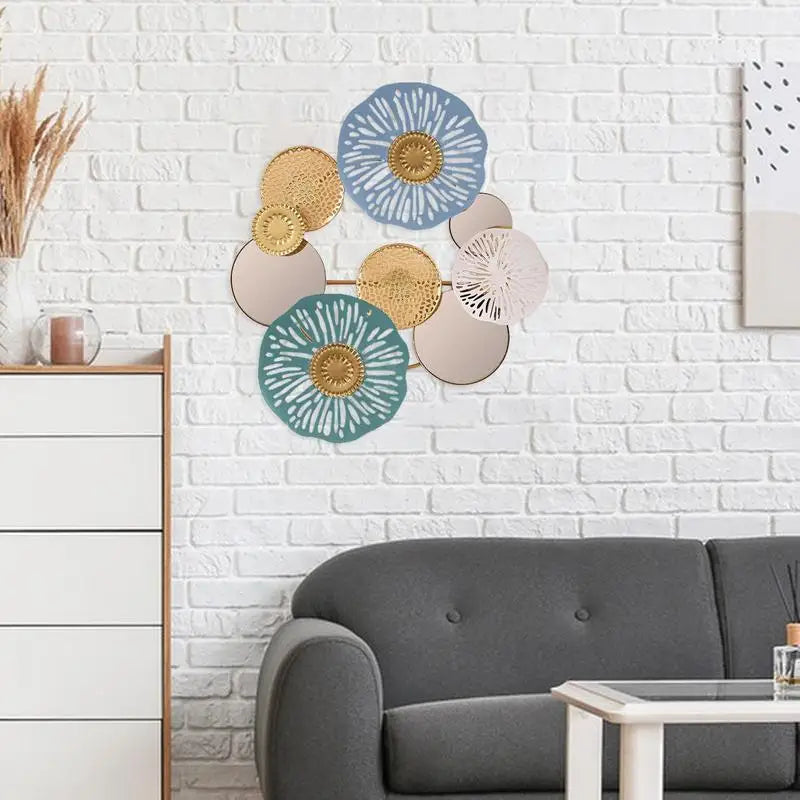 Flower Iron Wall Art-ToShay.org