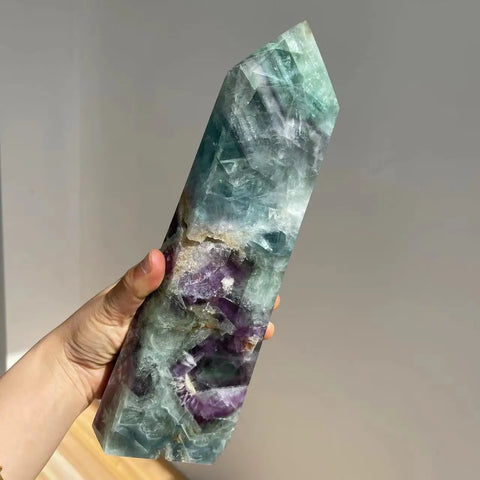 Rainbow Fluorite Obelisk-ToShay.org