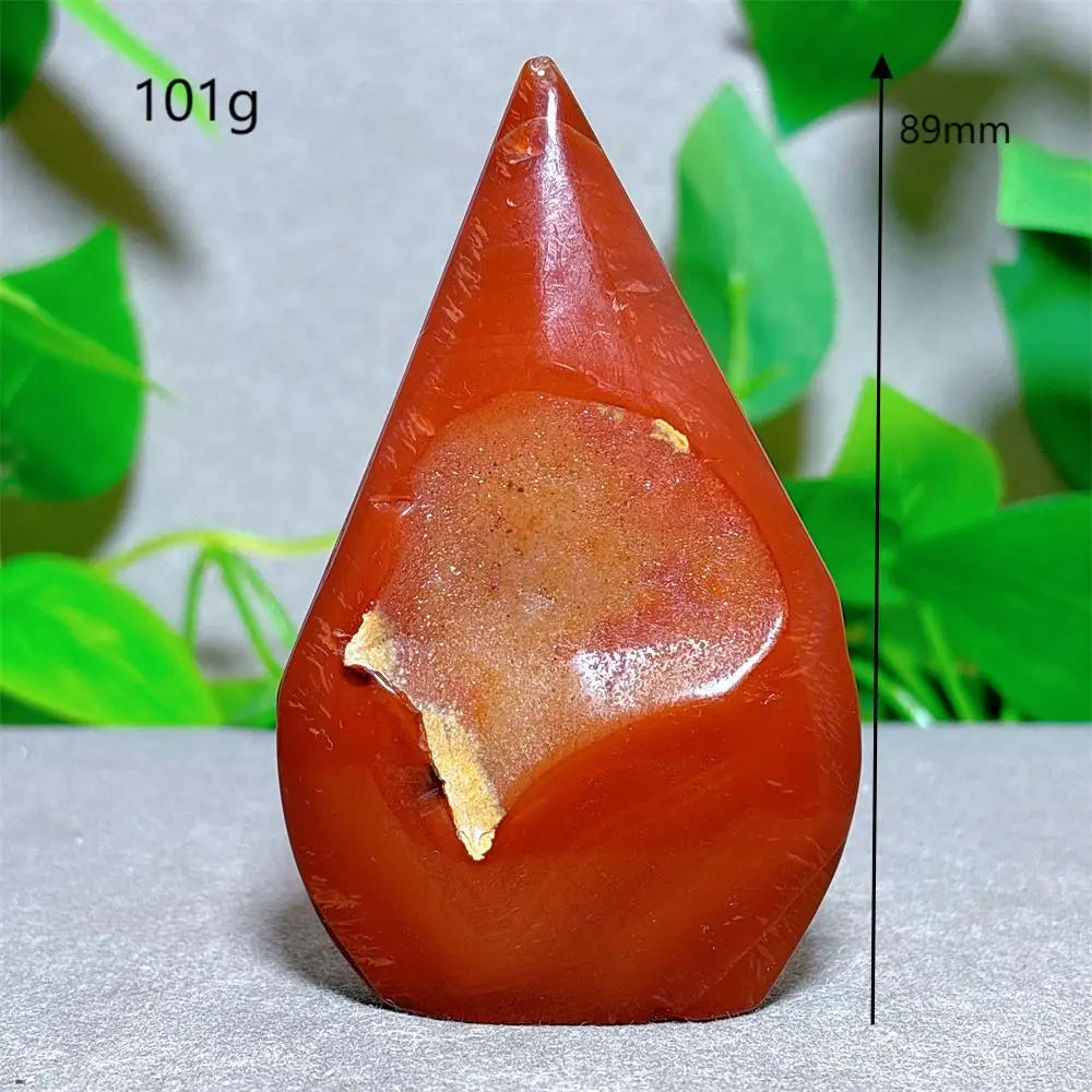 Orange Carnelian Quartz Flame-ToShay.org
