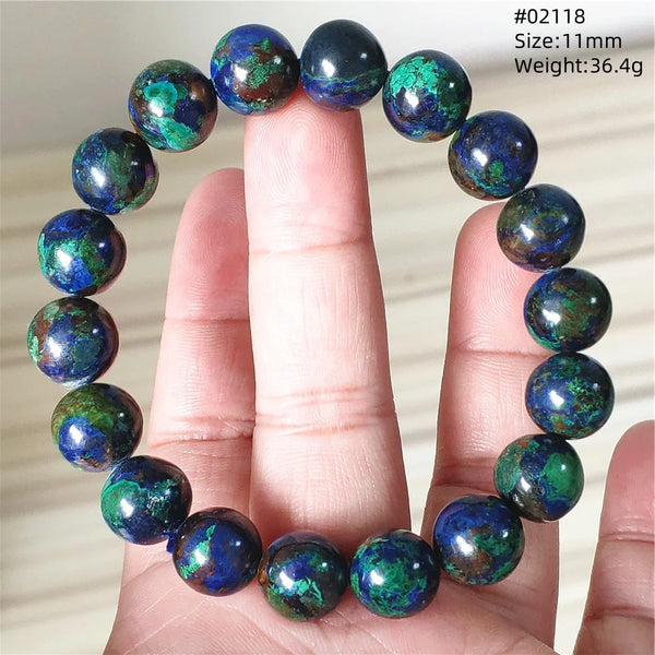 Blue Malachite Azurite Bracelet-ToShay.org