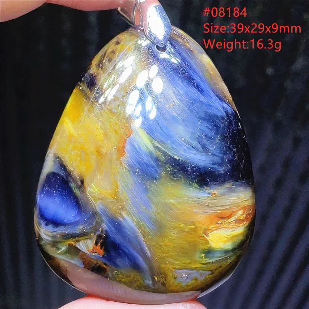 Blue Pietersite Pendant-ToShay.org