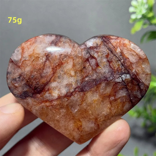 Red Glue Flower Heart-ToShay.org