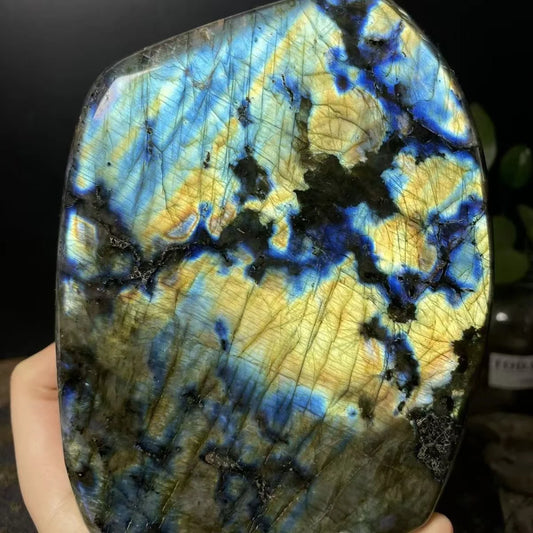 Blue Labradorite Moonstone-ToShay.org