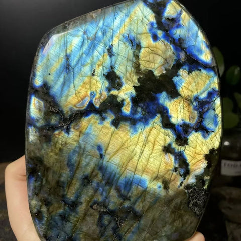 Blue Labradorite Moonstone-ToShay.org