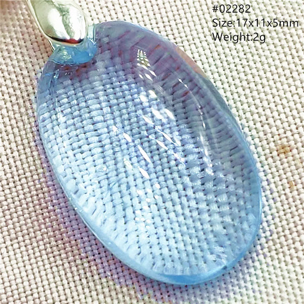 Blue Topaz Crystal Pendant-ToShay.org