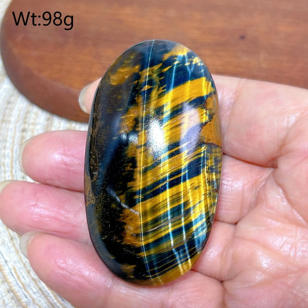 Blue Yellow Flash Tiger Eye-ToShay.org