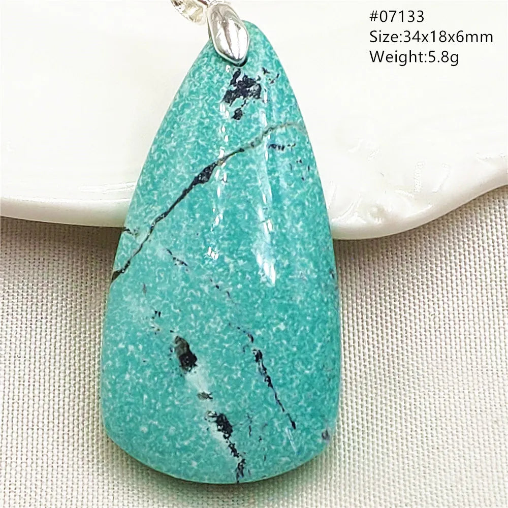 Blue Turquoise Pendant-ToShay.org