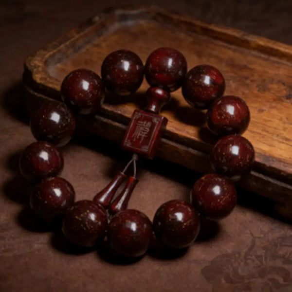 Red Sandalwood Bracelet-ToShay.org