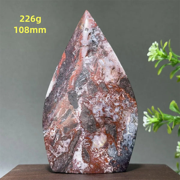 Red Agate Torch-ToShay.org