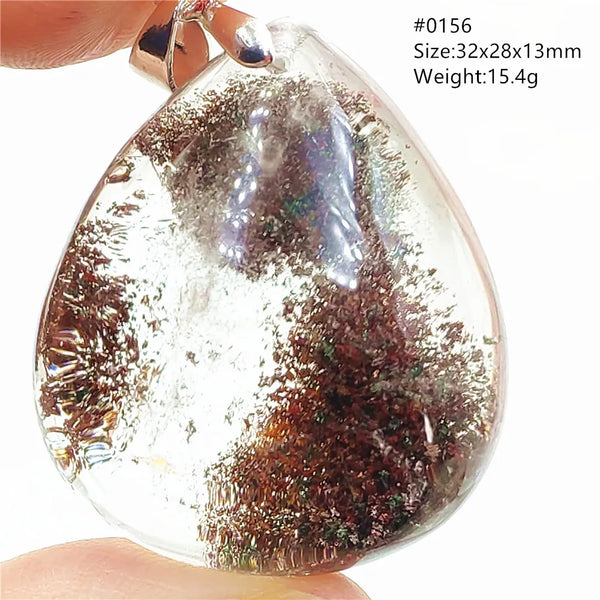 Green Phantom Quartz Pendant-ToShay.org
