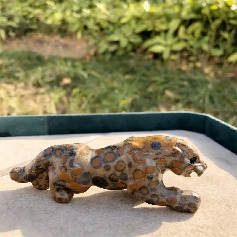 Yellow Leopard Stone Cheetah-ToShay.org