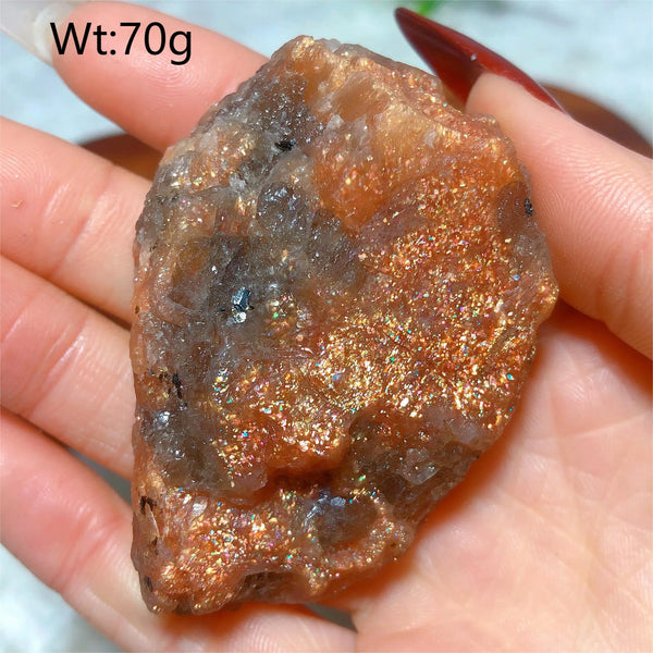 Orange Sunstone Crystal-ToShay.org