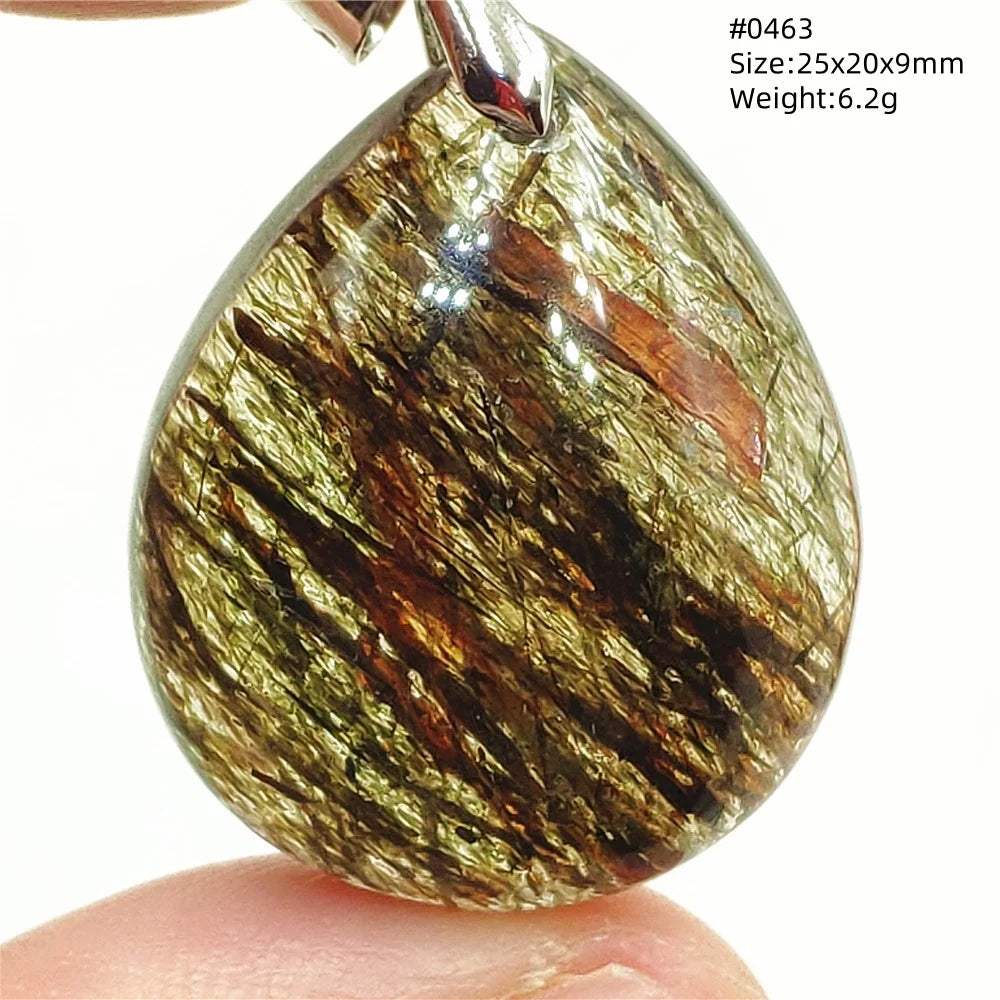 Black Rutilated Copper Quartz-ToShay.org