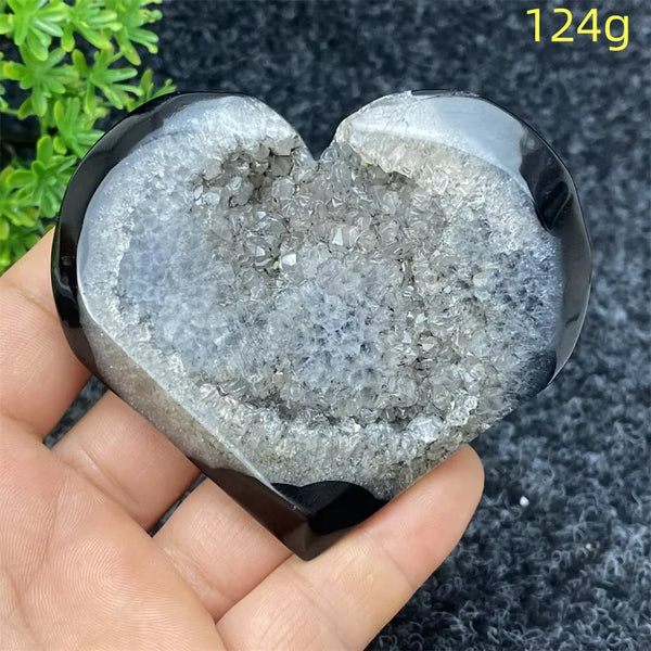 Black Agate Geode-ToShay.org