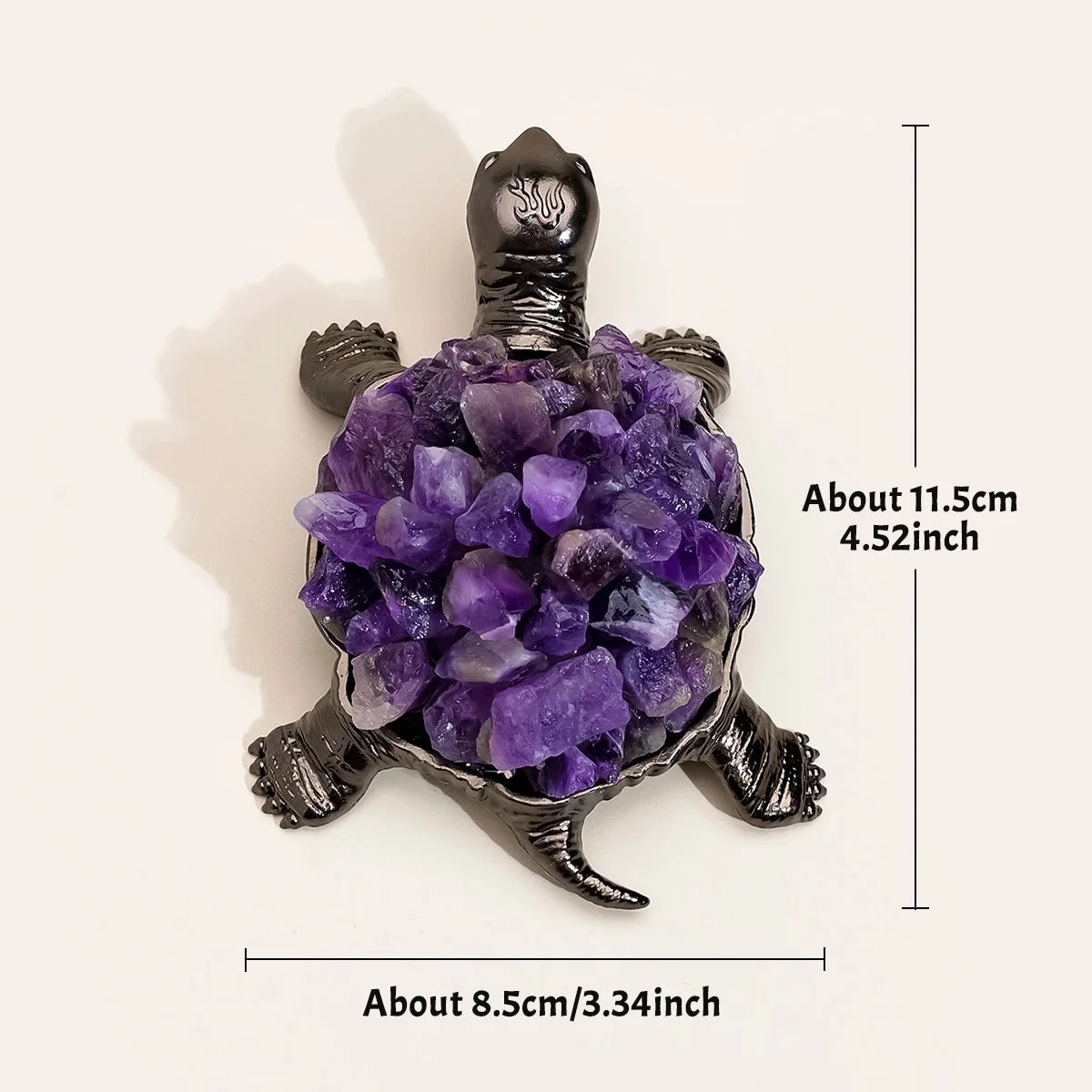 Purple Amethyst Turtle Light-ToShay.org