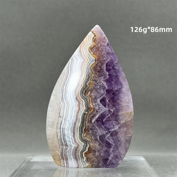 Purple Amethyst Agate Torch-ToShay.org
