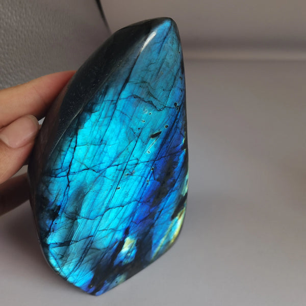 Blue Labradorite Crystal-ToShay.org