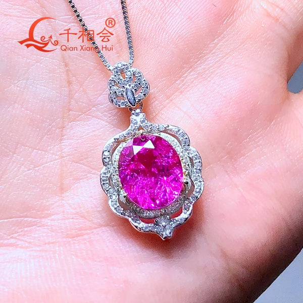 Pink Ruby Pendant-ToShay.org