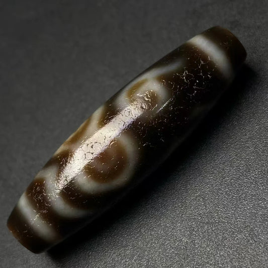Tibetan Agate Eye Dzi Bead-ToShay.org