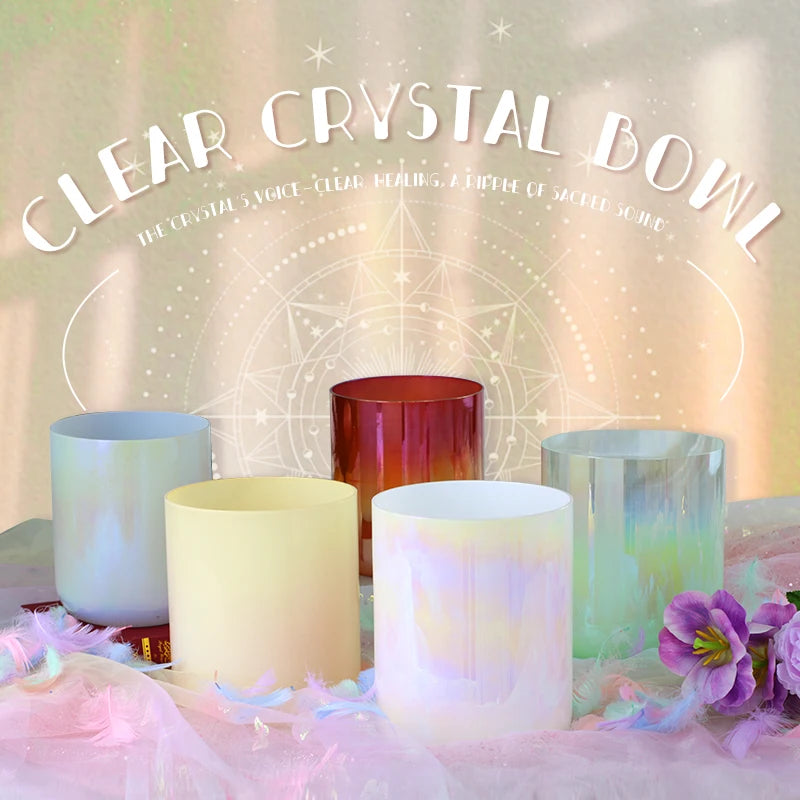 Mixed Crystal Singing Bowl Set-ToShay.org