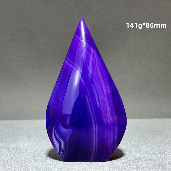Purple Agate Torch-ToShay.org
