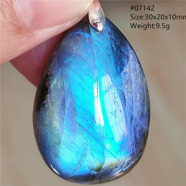 Blue Light Labradorite Pendant-ToShay.org