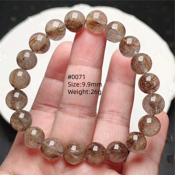 Silver Rutilated Quartz Bracelet-ToShay.org