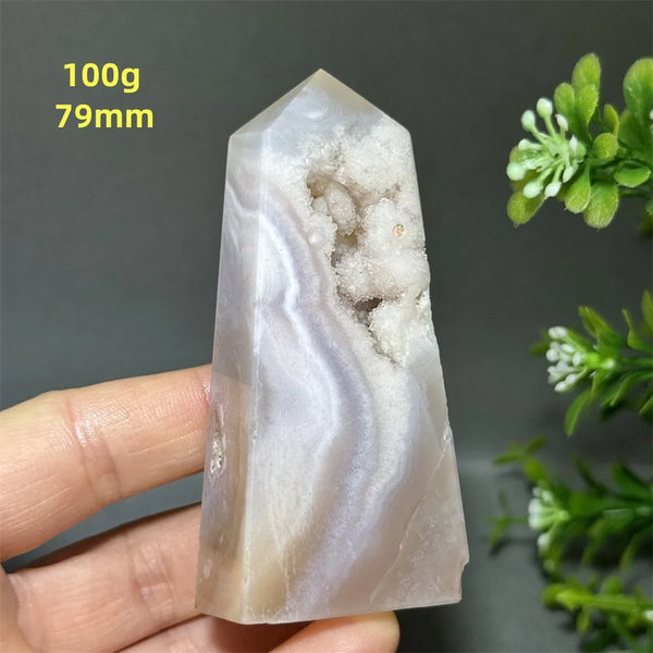 Pink Amethyst Flower Agate-ToShay.org