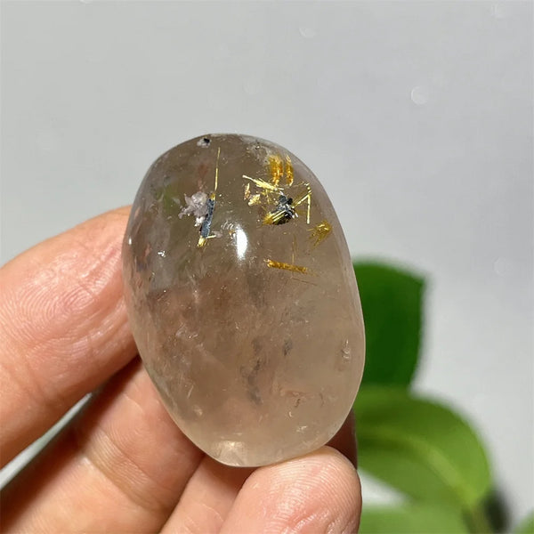 Gold Hair Rutile Quartz-ToShay.org