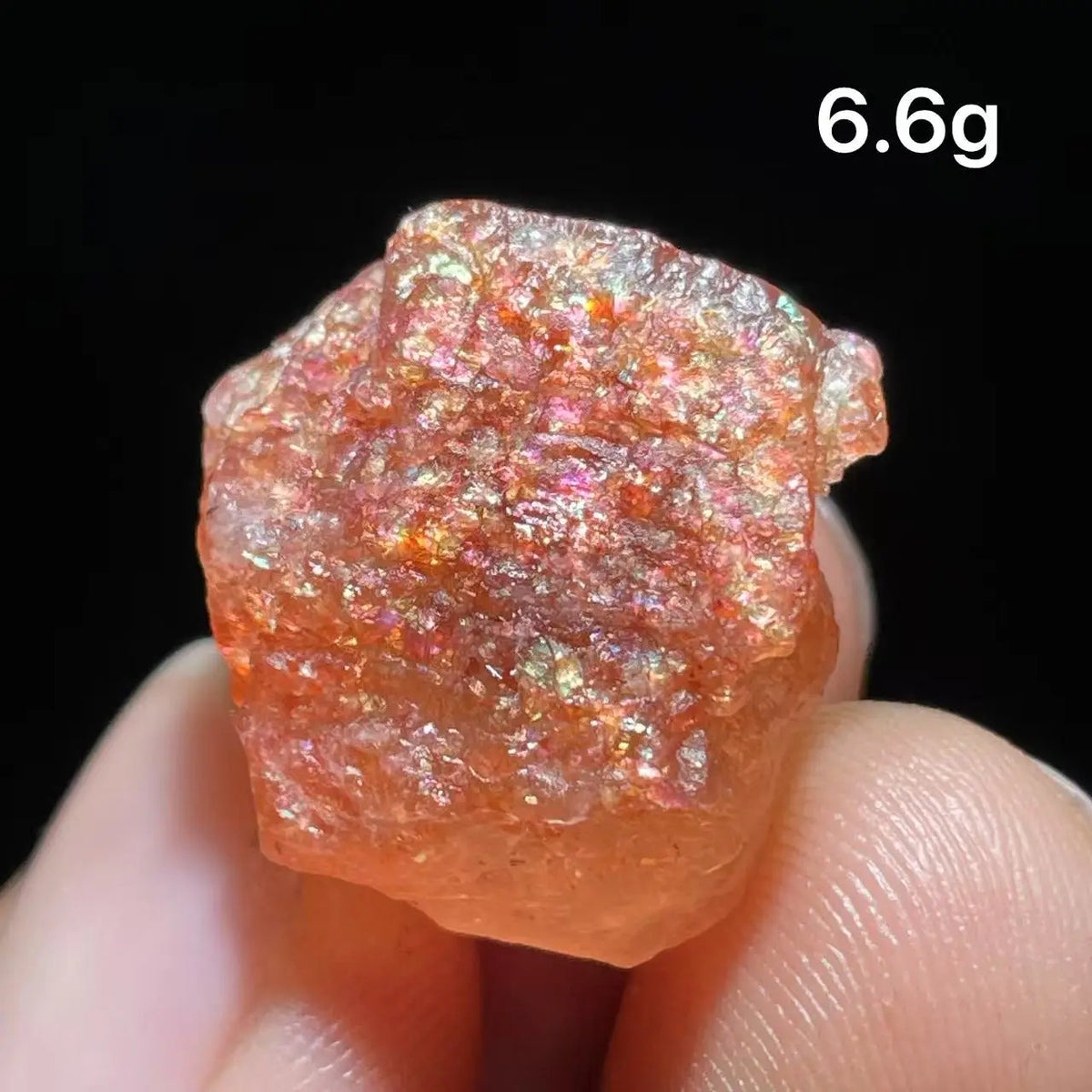 Gold Sunite Mineral Crystal-ToShay.org