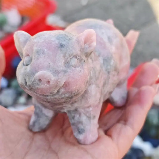 Pink Quartz Pig-ToShay.org