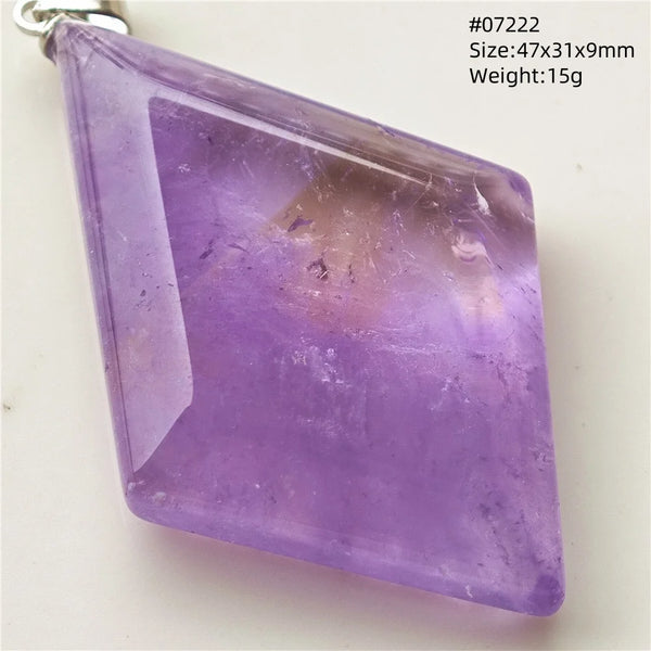 Purple Yellow Ametrine Pendant-ToShay.org
