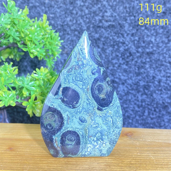 Blue Malachite Crystal Torch-ToShay.org