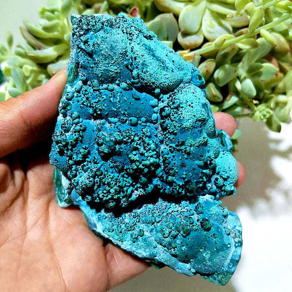 Blue Chrysocolla Crystal-ToShay.org