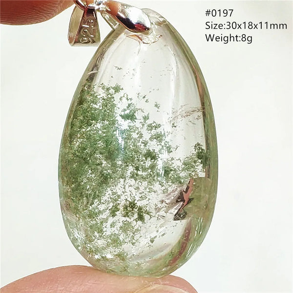 Green Phantom Quartz Pendant-ToShay.org