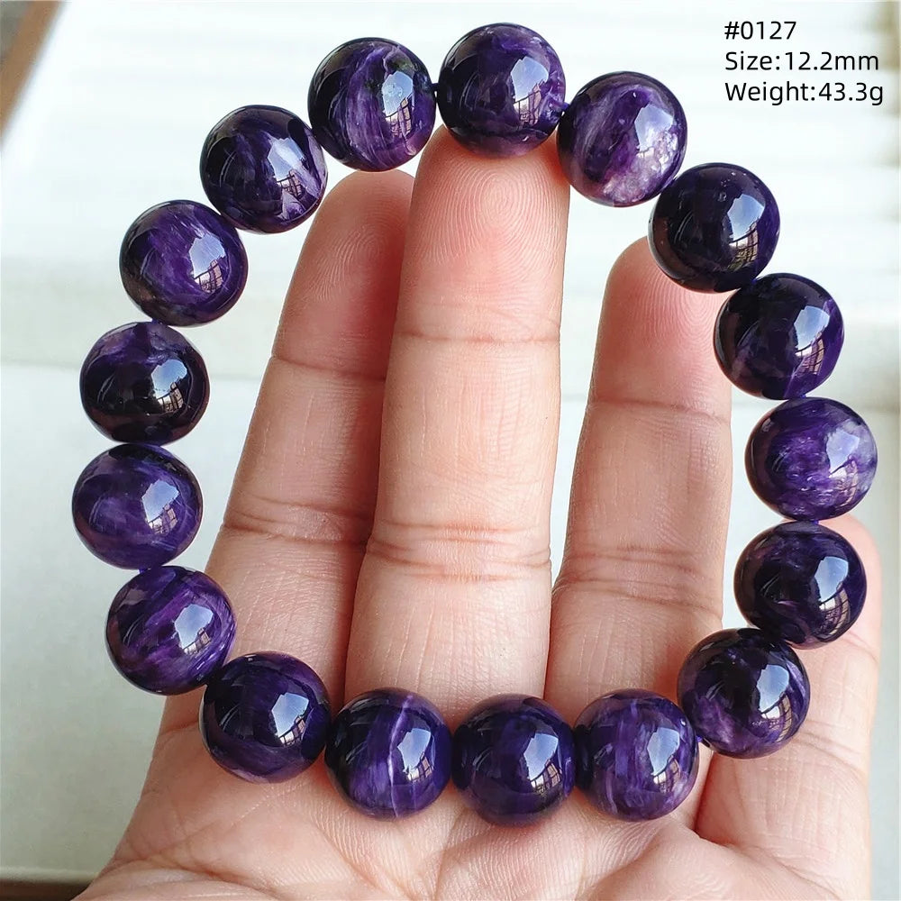 Purple Charoite Bracelet-ToShay.org