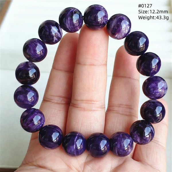 Purple Charoite Bracelet-ToShay.org