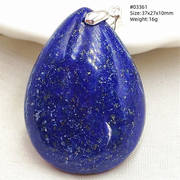 Blue Lapis Lazuli Pendant-ToShay.org
