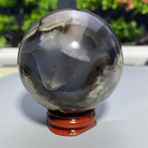 Fluorescent Agate Ball-ToShay.org