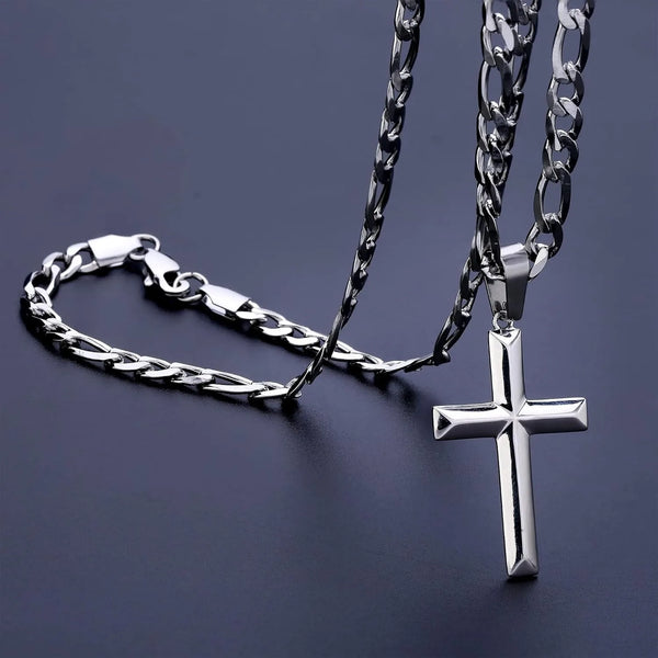 Silver Cross Pendant-ToShay.org