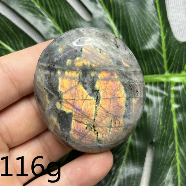 Purple Labradorite Palm Stone-ToShay.org