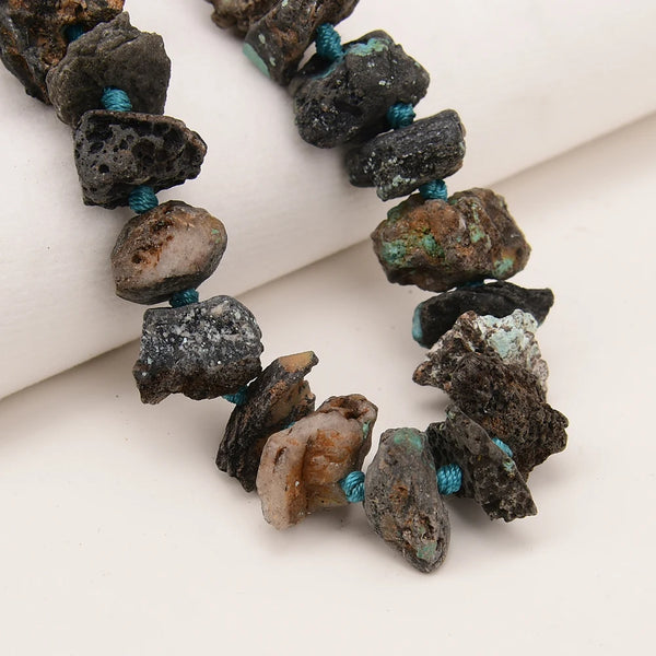 Mixed Turquoise Rough Beads-ToShay.org
