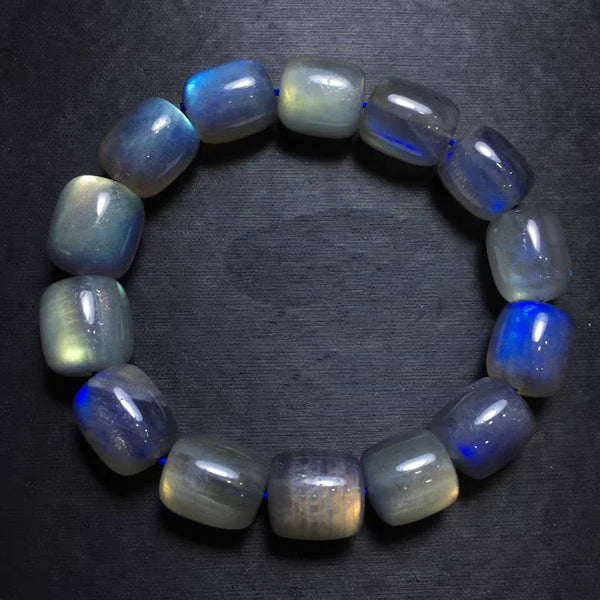 Blue Light Labradorite Bracelet-ToShay.org