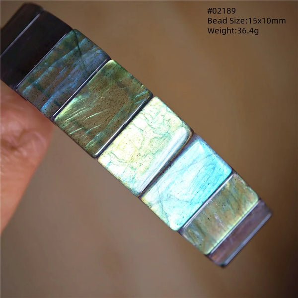 Blue Labradorite Bracelet-ToShay.org