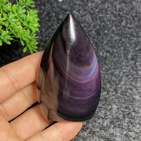 Rainbow Obsidian Torch-ToShay.org