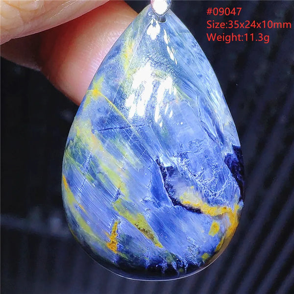 Blue Pietersite Pendant-ToShay.org